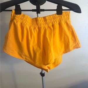 Women's orange Shorts